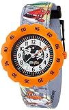 Flik Flak Unisex Kinder Datum klassisch Quarz Uhr mit Stoff Armband FLSP007