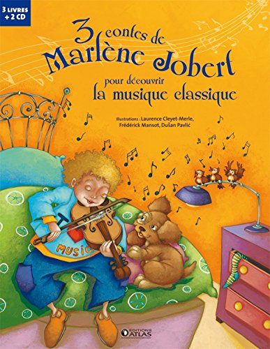 Télécharger 3 contes de Marlène Jobert pour découvrir la musique classique: Bach, Beethoven et Tchaïkovski PDF Ebook En Ligne
