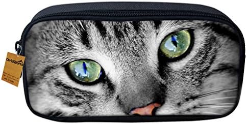 Orrinsports Cute Animal Pencil Pouch For School Student Office Product Cosmetic Bag For Girl Cat