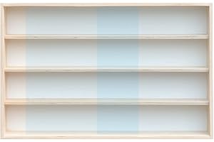 ALSINO Vetrina in legno, vetrina con dischi per riporre pietre preziose, lunghezza 40 cm – 150 cm, (V-07.80)