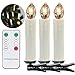 Produktbild VINGO LED Weihnachtskerzen 30er LED Kerzen Lichterkette mit Fernbedienung Kabellos Baumkerzen LED-Mini-Christbaumkerzen, Dimmbar mit Timer-Funktion