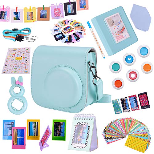 Famall Instax Mini 9 Bundle d'accessoires pour caméra pour FujiFilm Instax Mini 9 8 8+ avec boîtie Famall Instax Mini 9 Bundle d'accessoires pour caméra pour FujiFilm Instax Mini 9 8 8+ avec boîtie