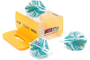 CUESOUL TERO AK4 Vols de fléchettes Forme Standard avec Quatre Symboles mythologiques, Lot de 3 pièces