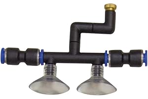 Hobby Terraristik Easy Rain Buse de pulvérisation I avec aspirateur I Qualité supérieure I pour brumisation Ultra Fine