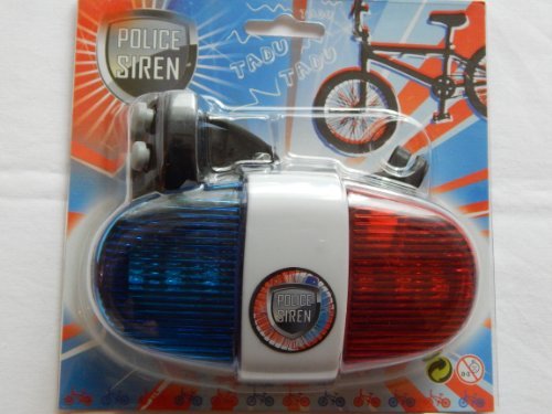 Preisvergleich Produktbild Polizei Fahrrad Sirene mit Licht