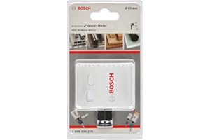 Bosch Professional Piła otwornica BIM Progressor for Wood & Metal (do drewna i metalu, Ø 65 mm, akcesoria do wiertarki)