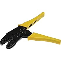 Pinza Crimpatrice Per Capicorda Con Cricchetto - Professionale Per Cavi 0,5-6 Mm² - Foto 5