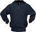 Produktbild Pullover Troyer Gr.L schwarz/blau-meliert 100% Polyester