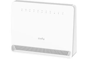 Cudy Módem Router Desbloqueado 4G LTE Cat 6 Gigabit con Ranura para Tarjeta SIM, 2 CA, AC1200 WiFi, OpenVPN, Wireguard, IPsec, VPN, LT700E