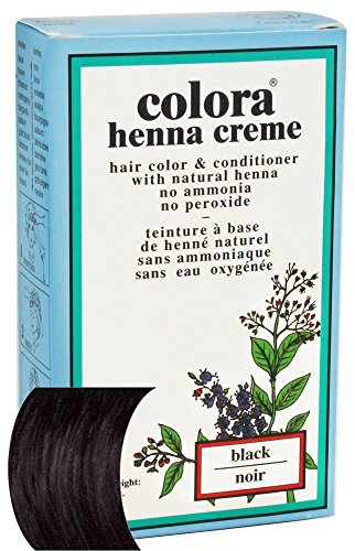 Colora Henna Creme Hair Color Black 2oz