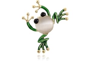 Fliyeong Durable Cute Frog Insect Brooch Colorful Wedding Brooch Fashion Jewelry Gift