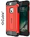 Cubix® Shock Proof Case For Apple iPhone 7 Plus Tough Armor Tech Series Back Cover case With Premium Carbon Fiber Texture 4 Side Air Cushion Extra Soft Buttons - Red RS.650.00