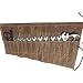 Produktbild Mehrzweck-gewachstem Canvas Werkzeug Rolle Tasche Meißel/Schraubendreher-/Schlüssel Organizer Halter mit 14 Taschen Schlüssel Brieftasche Geschenk für Handwerker Damen, Heimwerker (cygj07)