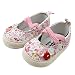 Ouneed ® Cute Baby Girls Summer Baby Floral Shoes Heart-Shaped Button Toddlers Shoes (UK 3, Pink)