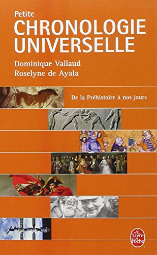 Book's Cover ofPetite chronologie universelle