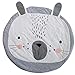 Produktbild MMLsure® Kuschelige Hase Rund Krabbeldecke Gepolstert Spielmatte Teppich Kriechmatte Baumwolle Kinderteppich Babyzimmer Groß Dekoration95 cm (Grau)