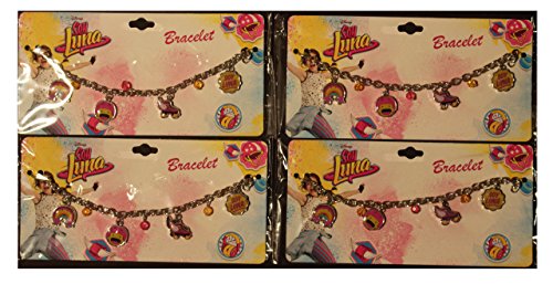 Preisvergleich Produktbild 4 Stück Disney Soy Luna Armband Mitgebsel