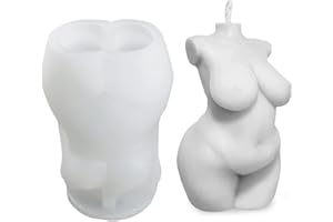 LAPANGZI Woman Silicone Candle Mould Female Human Body Mold DIY Crafts for Making Special Chocolates, Candies, Soaps