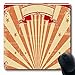 Produktbild Luancrop Mousepads Unterhaltungs-Kabarett-Retro rote Sunbeams-Zirkus-Weinlese-Festzelt-Partei-Zusammenfassungs-Grenzkarnevals-rutschfeste Spiel-Mausunterlage Gummi-längliche Matte