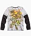 Produktbild TMNT TEENAGE MUTANT NINJA TURTLES Langarmshirt aus Baumwolle, Jungs Größe 152 (12 Jahre), Motiv "Ninjas in Training"