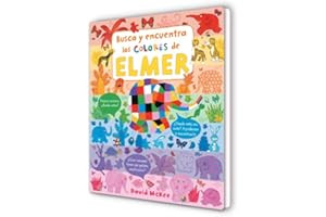 Elmer. Libro de cartón - Busca y encuentra los colores de Elmer (Pequeñas manitas)