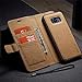 Produktbild CASE FOR SAMSUNG Handy schützen, Hülle Für Samsung Galaxy S8 Plus S7 Edge Kreditkartenfächer Geldbeutel mit Halterung Flipbare Hülle Heimwerken Ganzkörper-Gehäuse für Samsung