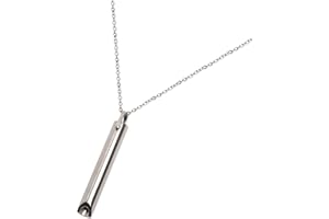 ‎MYUILOR Angst Relief Items, Angst-Halskette, Stress Relief Mindful Breathing, Atmung Halskette für Angst Relief Atemübung Gerät für Meditation, die Verschiebung Halskette für Angst, Stress, Panikattacke Relief