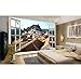 Produktbild Xzfddn Benutzerdefinierte 3D Wandbild Tapete Europäischen Stil Fenster Stadt Landschaft Vliestapete Dekoration Wandbild-400X280cm
