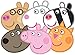 Produktbild Star Cutouts – stsmp91 – 6 Masken – Danny Pedro Peppa Zoe Suzie Candy – Peppa Pig – Einheitsgröße