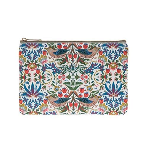 William Morris Lesser & Pavey - Pochette per Trucchi e Bingo, Colore: Bianco