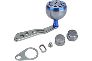 Alomejor Fishing Reel Handle Durable Spinning Reel Handle Grip Part for Abu Round Baitcast Fishing Reel