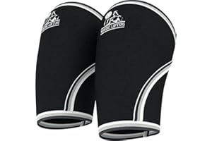 Nordic Lifting Coudières (1 paire) Soutien & Compression pour Musculation, Haltérophilie, & Tennis, en Néoprène 5 mm pour Meilleures Performances — Femmes & Hommes Trade, Garantie 1 an