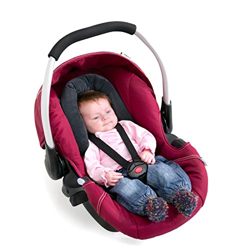 Hauck Hug me 2 Babyschaleneinlage mit Kopfstütze grau antrazit - 5