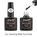 Elite99 10ml UV LED No Wipe Matte Top Coat Soak Off Gel Polish Nail Decor