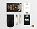 Hfun Nail Clippers Set- Stainless Steel Fingernail and Toenail Clipper Kit for Thick Nails
