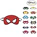 Produktbild Willingood 12 x Kinder Masken | Super Masken | | Augen Masken | | Mitgebsel | Kindergeburstagen | Gastgeschenke für Cosplay Party masquerade im Alter von 3 bis 12 Jahre alt