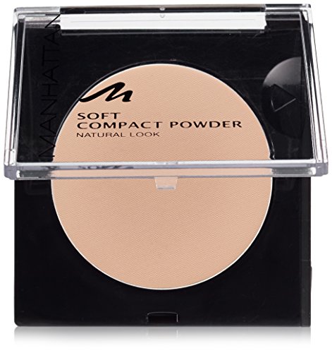 Manhattan 16934 Soft Compact Powder 3, beige, 1 Stück