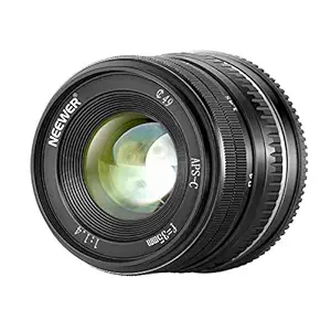 Neewer 35mm F1.4 Large Aperture Prime APS-C Aluminum Lens Compatible with Sony Sony E Mount Mirrorless Cameras A7III A9 NEX 3 3N 5 NEX 5T NEX 5R NEX 6 7 A6400 A5000 A5100 A6000 A6100 A6300 A6500