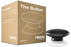 FIBARO FGPB-101-2 The Button, 0W, 3.6V, Negro