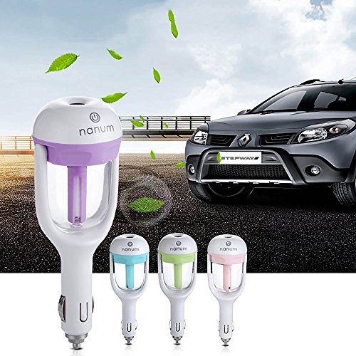 GGG Mini Luftreiniger Lufterfrischer Reiniger Ätherisch Öl Diffusor Auto Luftbefeuchter Grün - 5