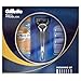 Gillette Grooming Gift Set - ProGlide Razor, ProGlide Hydrating Shave Gel 75 ml and 3 ProGlide Razor Blades
