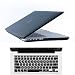 Produktbild Transparent Clear Case für MacBook Air Pro Retina 11 12 13 15 Laptop Tasche mit Silikon Tastatur Schutzhülle für Mac Book 11 12 13 ^ schwarz. 13retina A1425 A1502