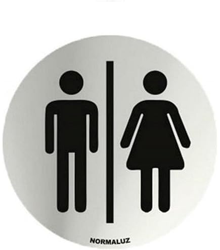 Toilettenschild Aus Edelstahl – Selbstklebend, Wetterfest & In 3 Varianten