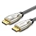 Produktbild UGREEN DisplayPort Kabel 2M DP 1.2 Kabel 4K 60HZ 3D Monitorkabel Nylon mit Verriegelung für Laptop, GTX 1070, Lenovo Dockingstation, Monitor, HDTV usw