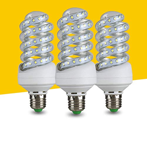 Suna LED Bulb E27 Warm White 3U Energy Saving Lamp Spiral Corn Light LED Bulb Office Lighting Home Lighting
