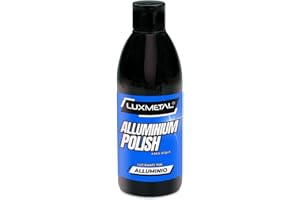 Lux Metal - Polish Aluminium Polish pour Aluminium 250g Pâte abrasive polir les surfaces en alliages légers d'aluminium élimine les rayures d'oxyde Polish nettoie carrosserie moto bateau jantes vélo