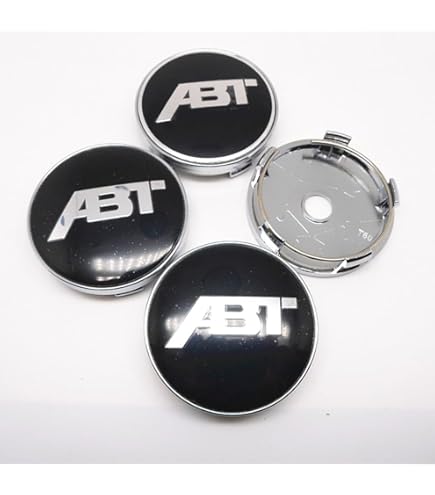 4 Pezzi Tappi Centro Ruota In Plastica Argento - Diametro 54mm, Per Maggior Parte Delle Auto