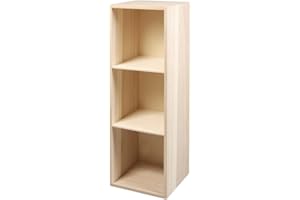 Rayher Mini Scaffale Decorativo Con Tre Scomparti, Legno, Naturale,‎ 11 x 8.7 x 32 cm 140 grammi