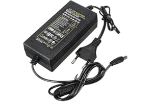 Tutoy AC/DC 24V 2A Adaptateur Alimentation Intérieure Dossier Universial Transformateur Indicateur Lumineux - UE Plug