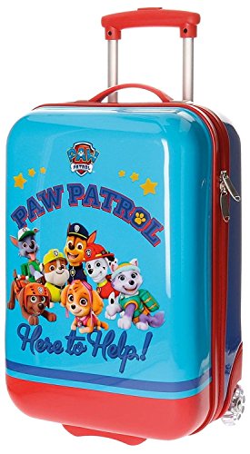 La Patrulla Canina Here To Help Valigia per bambini, 50 cm, 26 liters, Blu (Azul)